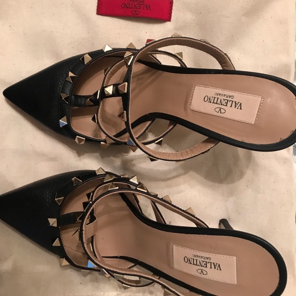 Valentino Shoes - Valentino Rockstud Stiletto Mules